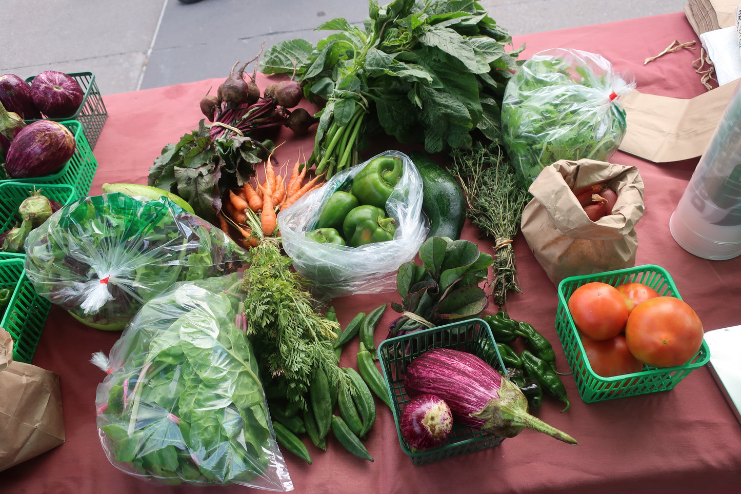 1 Week Organic Harvest Share